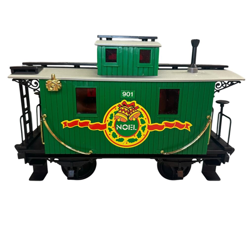 Vintage 1990 Echo Toy Melody Christmas Train* replacement rail train caboose‎ * - Picture 2 of 10